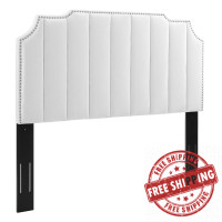 Modway MOD-6316-WHI Rosalind Performance Velvet King/California King Headboard White