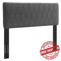 Modway MOD-6345-CHA Leila King/California King Headboard Charcoal