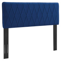 Modway MOD-6345-NAV Leila King/California King Headboard Navy