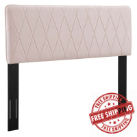 Modway MOD-6345-PNK Leila King/California King Headboard Pink