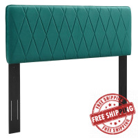 Modway MOD-6345-TEA Leila King/California King Headboard Teal