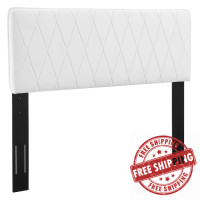 Modway MOD-6345-WHI Leila King/California King Headboard White