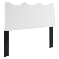 Modway MOD-6519-WHI Athena Performance Velvet Twin Headboard White