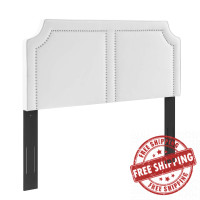 Modway MOD-6567-WHI Cynthia Performance Velvet King/California King Headboard White