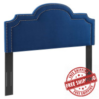 Modway MOD-6568-NAV Belinda Performance Velvet Twin Headboard Navy