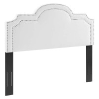 Modway MOD-6570-WHI Belinda Performance Velvet King/California King Headboard White