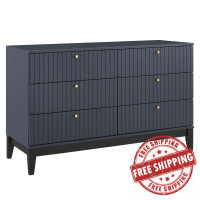 Modway MOD-6672-BLU Dakota Dresser Blue