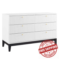 Modway MOD-6672-WHI Dakota Dresser White
