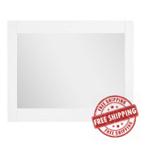 Modway MOD-6674-WHI Dakota Mirror White