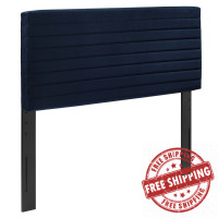 Modway MOD-7023-MID Tranquil Twin Headboard Midnight Blue