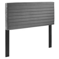 Modway MOD-7024-GRY Tranquil Full/Queen Headboard Gray