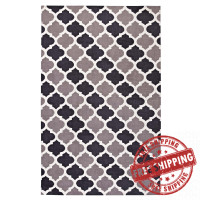 Modway R-1001B-58 Lida Moroccan Trellis 5x8 Area Rug