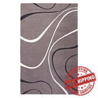 Modway R-1002B-58 Therese Abstract Swirl 5x8 Area Rug