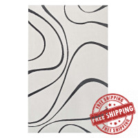 Modway R-1002D-810 Therese Abstract Swirl 8x10 Area Rug