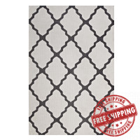 Modway R-1003D-58 Marja Moroccan Trellis 5x8 Area Rug