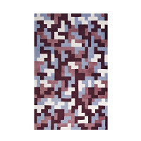 Modway R-1022C-810 Andela Interlocking Block Mosaic 8x10 Area Rug
