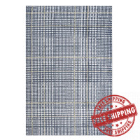 Modway R-1024C-58 Kaja Abstract Plaid 5x8 Area Rug