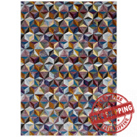 Modway R-1092A-46 Arisa Geometric Hexagon Mosaic 4x6
 Area Rug