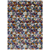 Modway R-1092A-810 Arisa Geometric Hexagon Mosaic 8x10 Area Rug