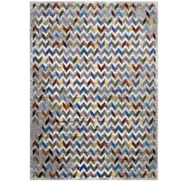 Modway R-1093A-46 Gemma Chevron Mosaic 4x6 Area Rug