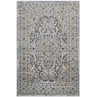 Modway R-1099A-58 Elqenna Ornate Vintage Floral Turkish 5x8 Area Rug