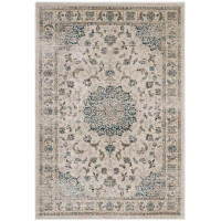 Modway R-1102A-58 Atara Distressed Vintage Persian Medallion 5x8 Area Rug