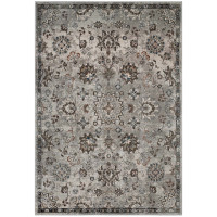 Modway R-1107A-58 Hana Distressed Vintage Floral
Lattice 5x8 Area Rug