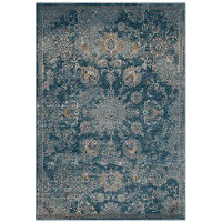 Modway R-1111B-810 Cynara Distressed Floral Persian
Medallion 8x10 Area Rug