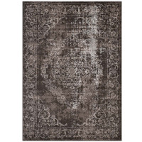 Modway R-1132A-810 Gamela Rustic Vintage Ornate Floral Medallion 8x10 Area Rug