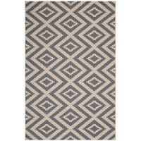 Modway R-1135A-810 Jagged Geometric Diamond Trellis 8x10 Indoor and Outdoor Area Rug