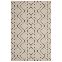 Modway R-1136A-810 Linza Wave Abstract Trellis 8x10 Indoor and Outdoor Area Rug