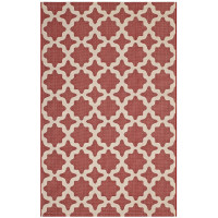 Modway R-1139E-810 Cerelia Moroccan Trellis 8x10 Indoor and Outdoor Area Rug