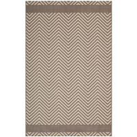 Modway R-1141A-810 Optica Chevron With End Borders 8x10 Indoor and Outdoor Area Rug