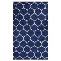 Modway R-1143A-810 Solvea Moroccan Trellis 8x10 Shag Area Rug