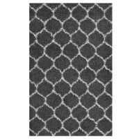 Modway R-1143D-58 Solvea Moroccan Trellis 5x8 Shag Area Rug