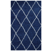 Modway R-1144A-58 Toryn Diamond Lattice 5x8 Shag Area Rug