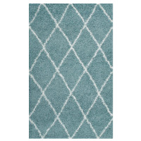 Modway R-1144E-58 Toryn Diamond Lattice 5x8 Shag Area Rug