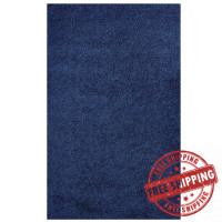 Modway R-1145D-58 Enyssa Solid 5x8 Shag Area Rug