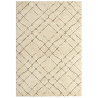 Modway R-1149A-58 Jubilant Verona Abstract Geometric 5x8 Shag Area Rug