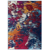Modway R-1172A-58 Entourage Foliage Contemporary Modern Abstract 5x8 Area Rug