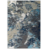 Modway R-1172B-810 Entourage Foliage Contemporary Modern Abstract 8x10 Area Rug