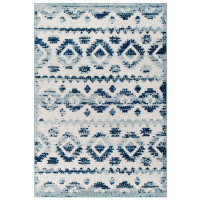 Modway R-1180A-58 Reflect Takara Abstract Diamond Moroccan Trellis 5x8 Indoor and Outdoor Area Rug