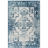 Modway R-1181B-810 Reflect Nyssa Distressed Geometric Southwestern Aztec 8x10 Indoor/Outdoor Area Rug
