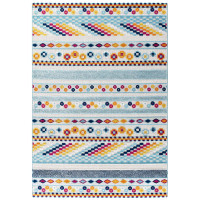 Modway R-1182A-58 Reflect Cadhla Vintage Abstract Geometric Lattice 5x8 Indoor and Outdoor Area Rug