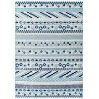 Modway R-1182B-810 Reflect Cadhla Vintage Abstract Geometric Lattice 8x10 Indoor and Outdoor Area Rug