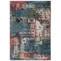 Modway R-1191A-810 Tribute Elowen Contemporary Modern Vintage Mosaic 8x10 Area Rug