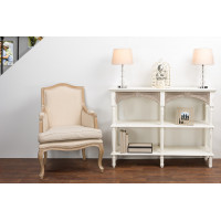 Baxton Studio ASS288Mi CG4 Nivernais Wood Traditional French Accent Chair