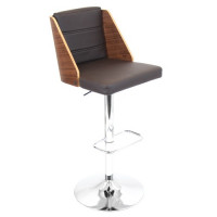 Lumisource BS-JY-GAL WL+BN Galanti Bar Stool