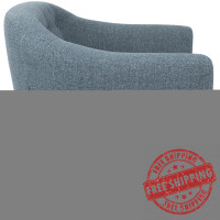 LumiSource CHR-AZ-RKWL BU Rockwell Chair in Blue