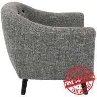 LumiSource CHR-AZ-RKWL DGY Rockwell Chair in Dark Grey